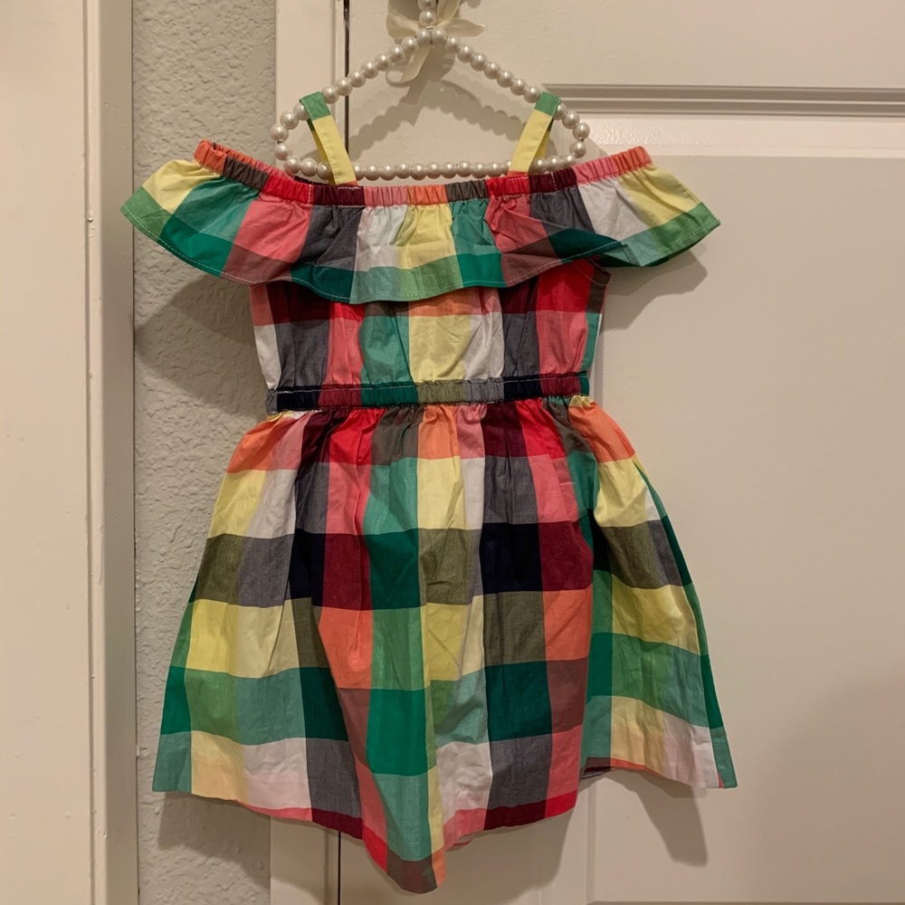 Janie and Jack plaid dress BNWT 12-18m